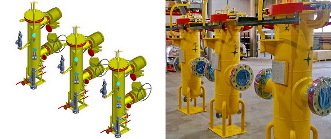 Оборудование газовой фильтрации для реконструкции ГРС «Белоозерск-2»